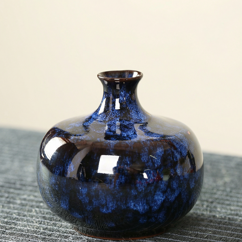 Vases en céramique effet craquelé