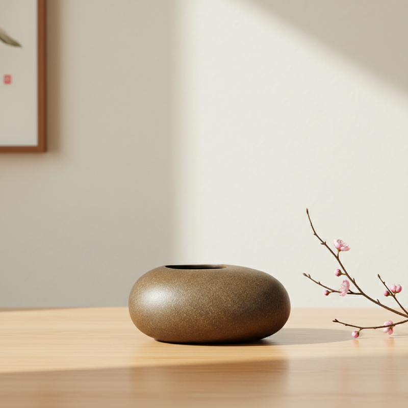 Vase céramique japonais organique modèle C lifestyle