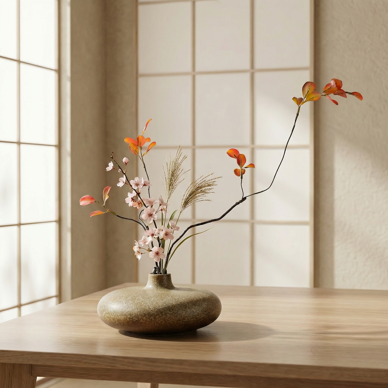 Vase céramique japonais zen modèle E lifestyle