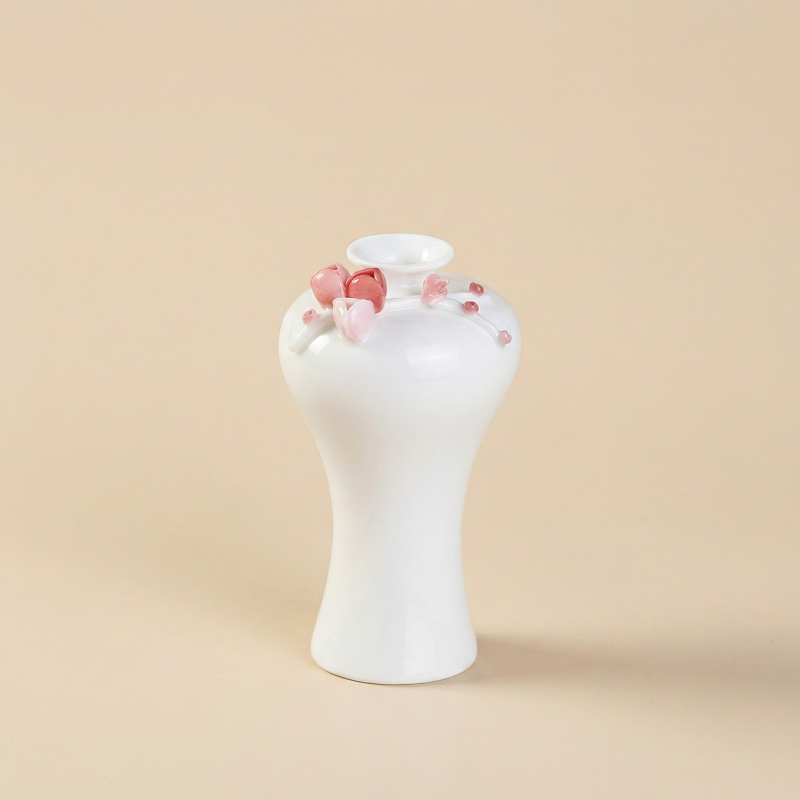 Vases en céramique fleurs de prunier
