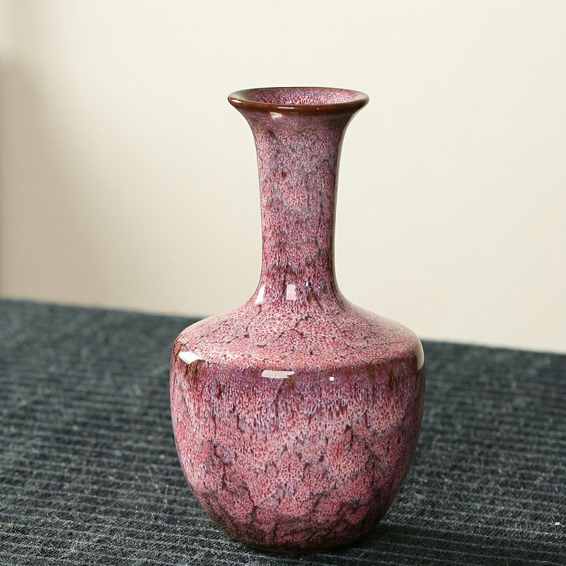 Vases en céramique effet craquelé
