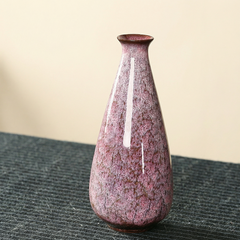 Vases en céramique effet craquelé