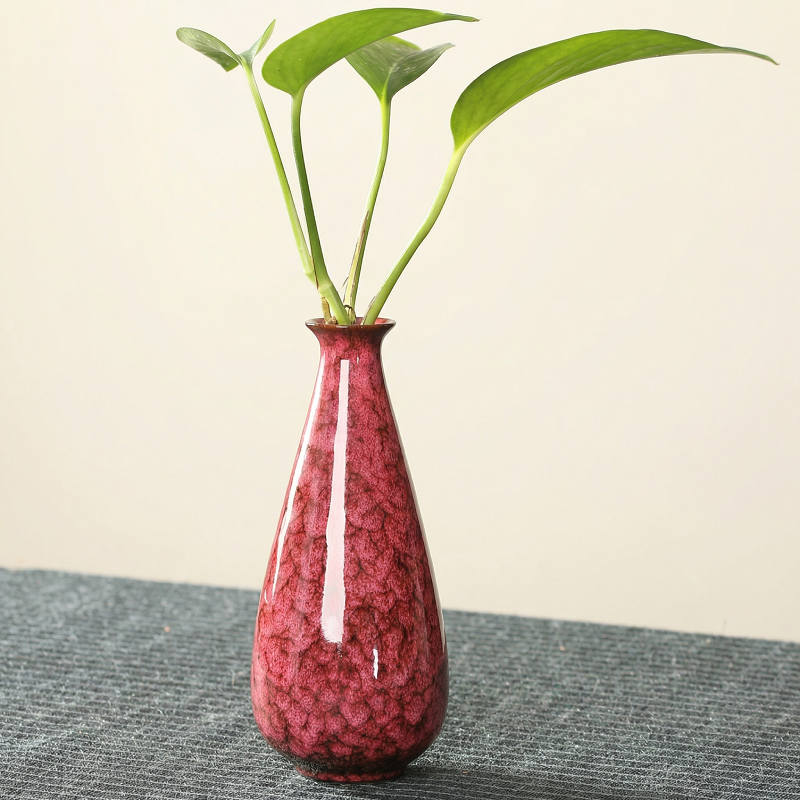 Vases en céramique effet craquelé