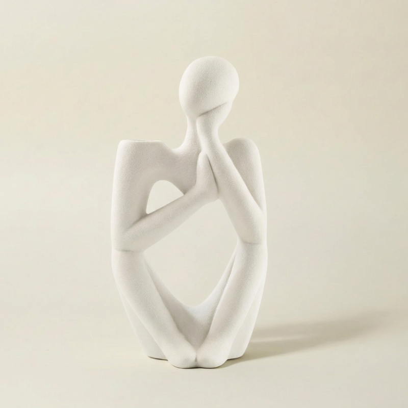 Vases décoratifs sculpturaux en céramique