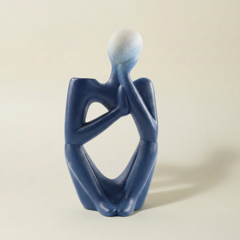 Vases décoratifs sculpturaux en céramique