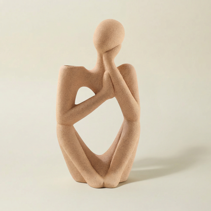 Vases décoratifs sculpturaux en céramique