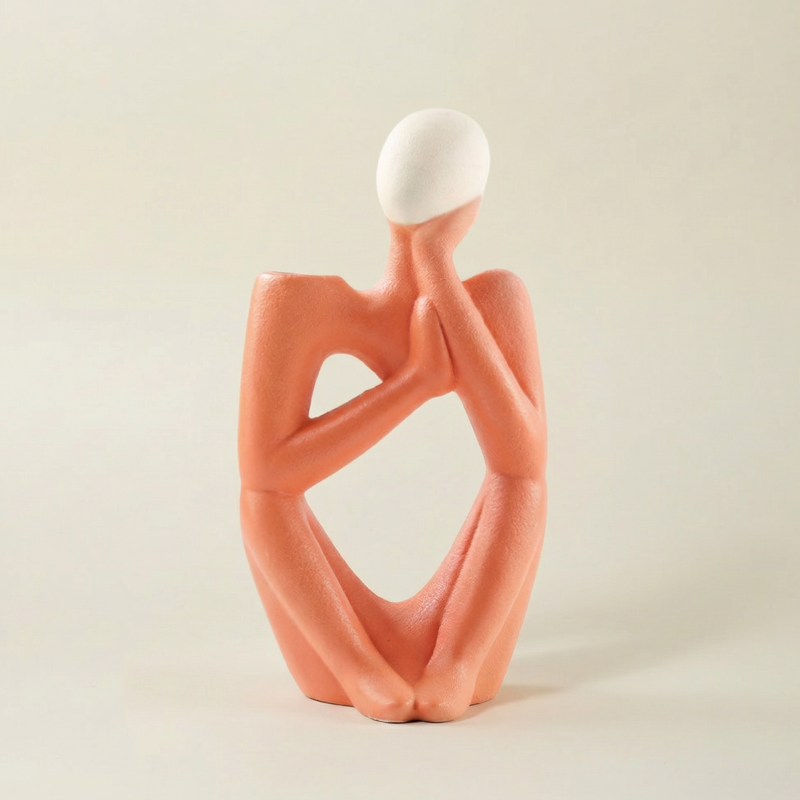 Vases décoratifs sculpturaux en céramique
