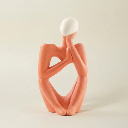 Vases décoratifs sculpturaux en céramique