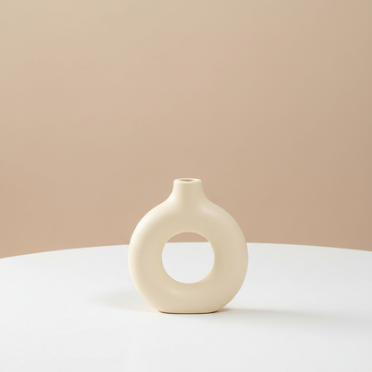Vases donut en plastique – Design décoratif moderne L'univers-du-vase