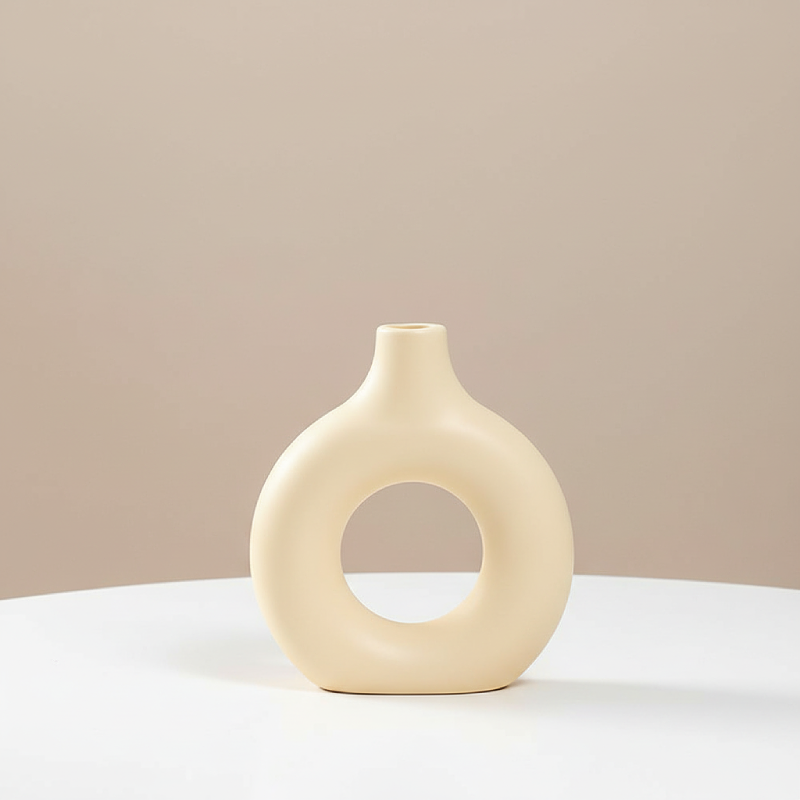 Vases donut en plastique – Design décoratif moderne L'univers-du-vase