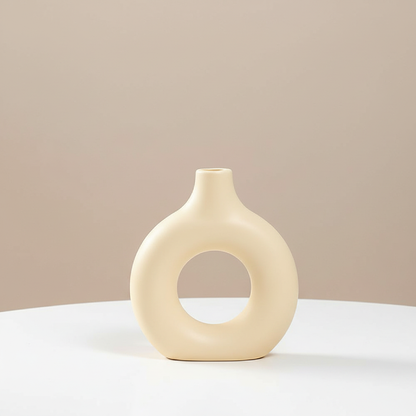 Vases donut en plastique – Design décoratif moderne L'univers-du-vase