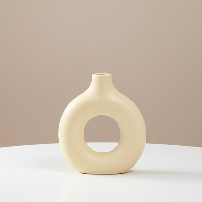 Vases donut en plastique – Design décoratif moderne L'univers-du-vase
