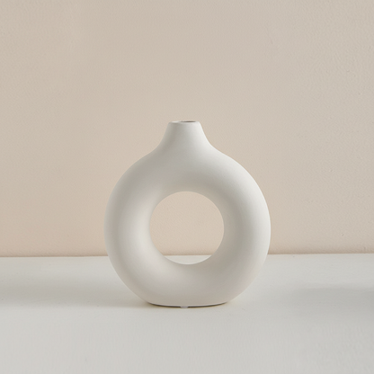 Vases donut en plastique – Design décoratif moderne L'univers-du-vase