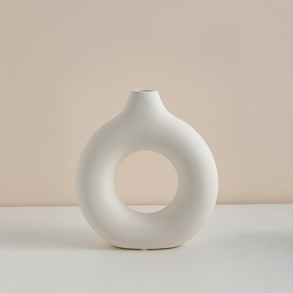 Vases donut en plastique – Design décoratif moderne L'univers-du-vase