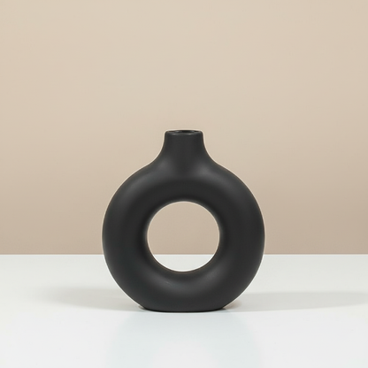 Vases donut en plastique – Design décoratif moderne L'univers-du-vase