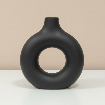 Vases donut en plastique – Design décoratif moderne L'univers-du-vase