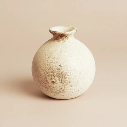 Vase en bois rétro bourse