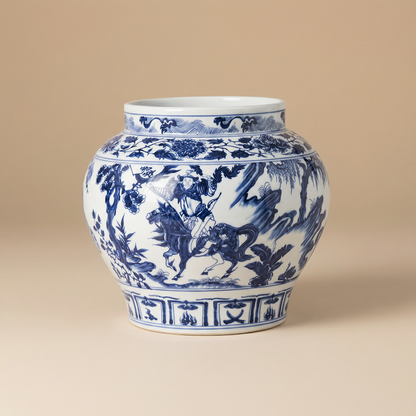 Vases en porcelaine décorative – Motifs asiatiques, paysages et design intemporel L'UNIVERS DU VASE