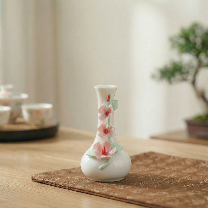 Vases en céramique fleurs de cerisier