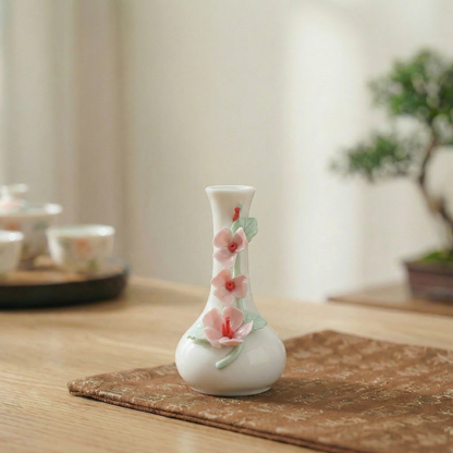 Vases en céramique fleurs de cerisier