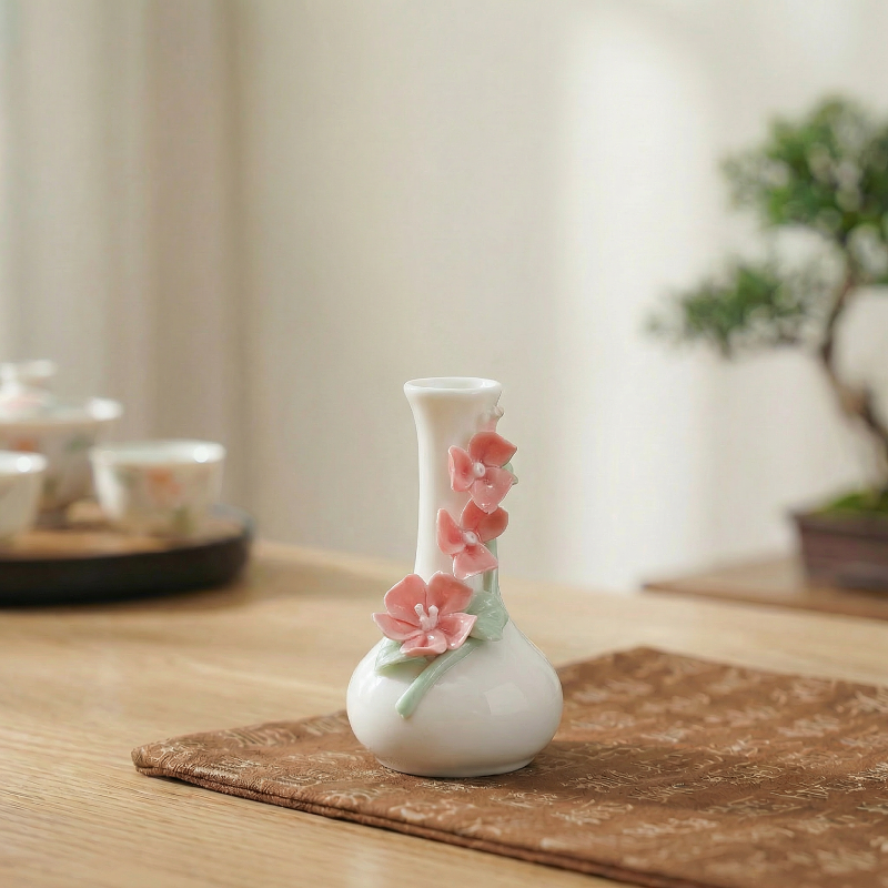 Vases en céramique fleurs de cerisier