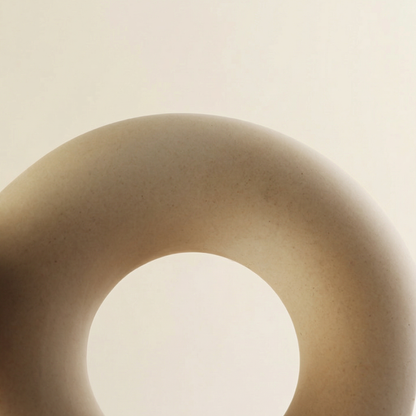 Vases en céramique design circulaire