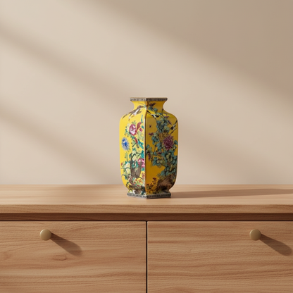Vases en céramique chinoise – Motifs floraux et oiseaux décoratifs L'univers-du-vase