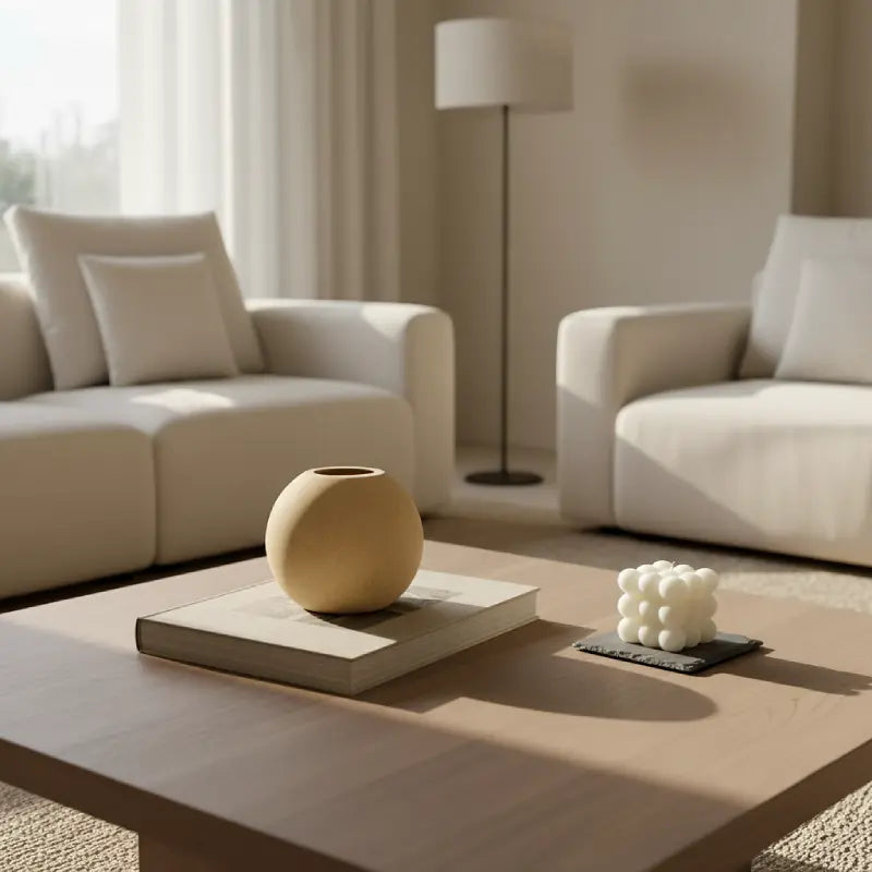 Vase en bois rétro boule L'univers-du-vase