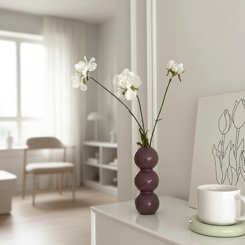 Vase en verre design – Formes sphériques colorées L'UNIVERS DU VASE