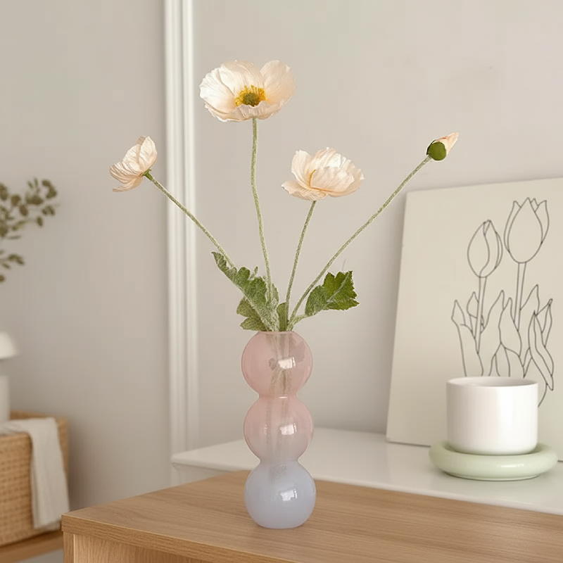 Vase en verre design – Formes sphériques colorées L'UNIVERS DU VASE