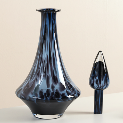 Vase en verre sculptural – Design contemporain fumé L'univers-du-vase