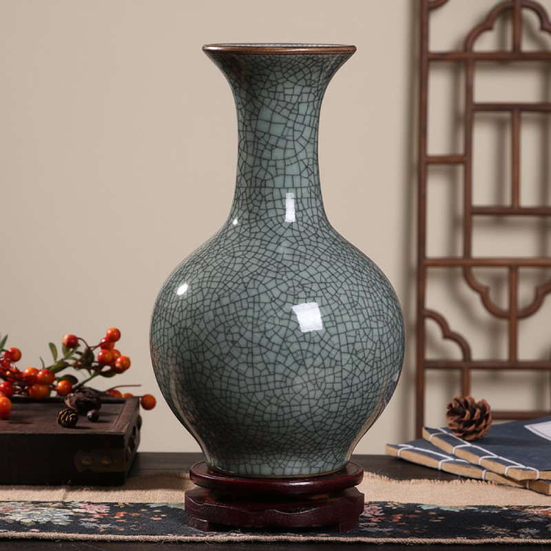 Vases en céramique craquelée – Design épuré et raffiné L'univers-du-vase