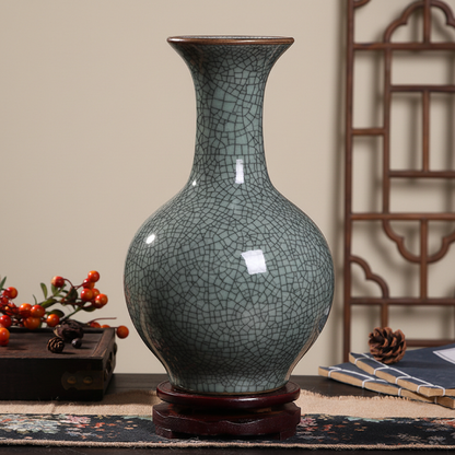 Vases en céramique craquelée – Design épuré et raffiné L'univers-du-vase