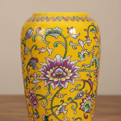 Vases en céramique florale – Décoration élégante d’inspiration asiatique L'univers-du-vase