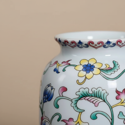 Vases en céramique florale asiatique – Décoration élégante et raffinée L'UNIVERS DU VASE