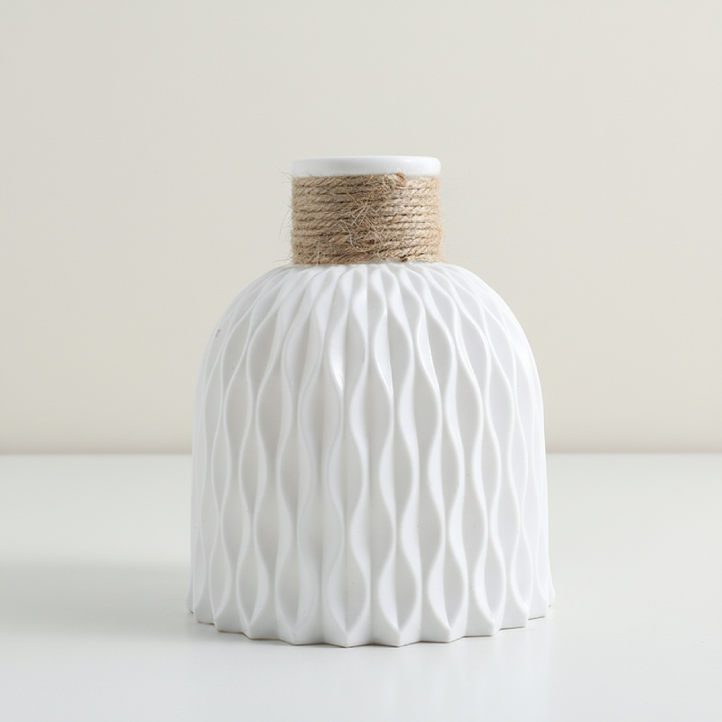 Vases texturés en plastique – Design contemporain L'UNIVERS DU VASE